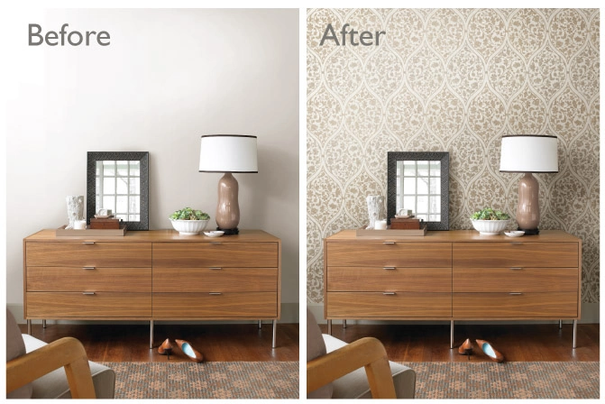 Wallpaper installation service in Folsom, CA